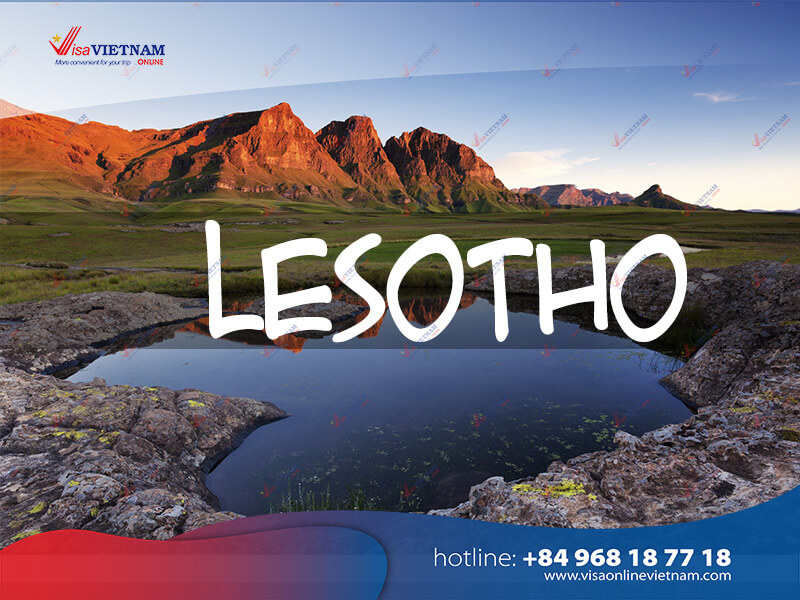 How many ways to get Vietnam visa in Lesotho?